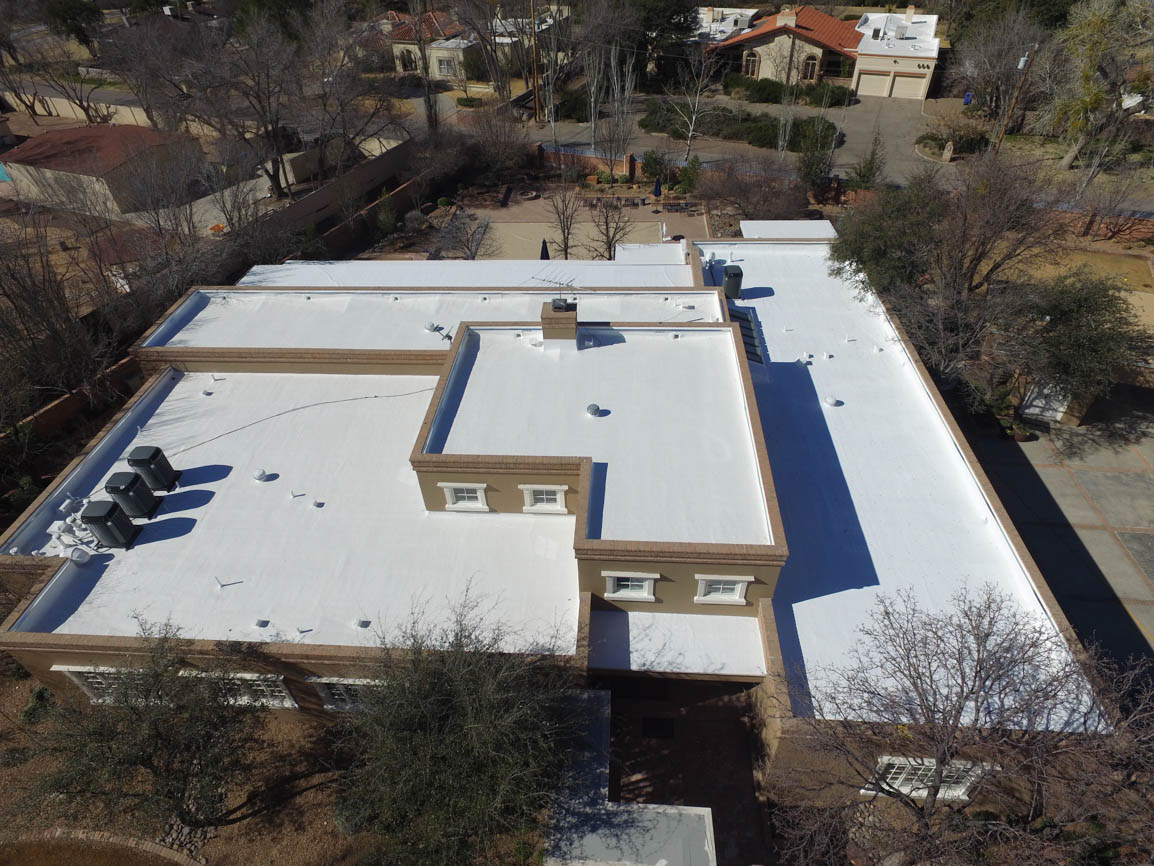 flat roofs that save energy el paso tx